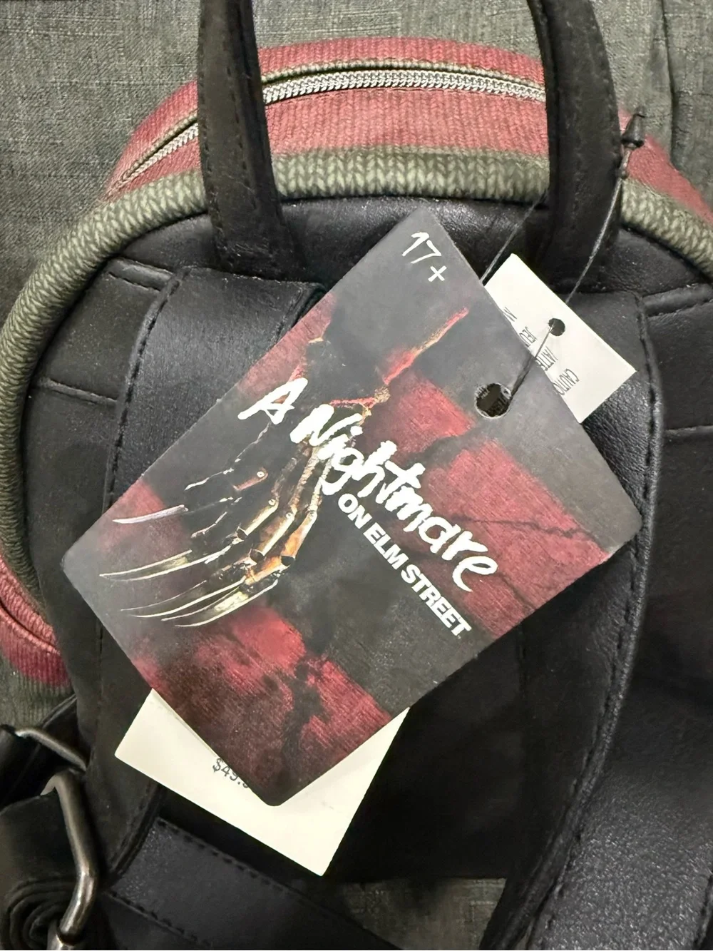 NWT Loungefly A Nightmare on Elm Street Backpack